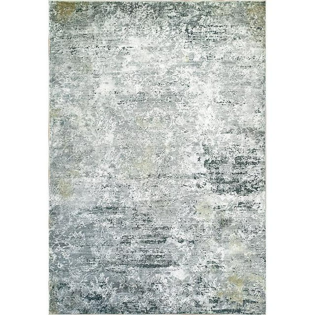 Dynamic Rugs IC7109328975 6 ft. 7 in. x 9 ft. 6 in. Icon 9328 Rectangle Modern Area Rug - 975 Grey