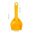 thumbnail image 2 of HOOWIFFY 8Pcs Yellow Sand Shovels Multipurpose Outdoor Tools for Beach Gardening and Snow, 2 of 7