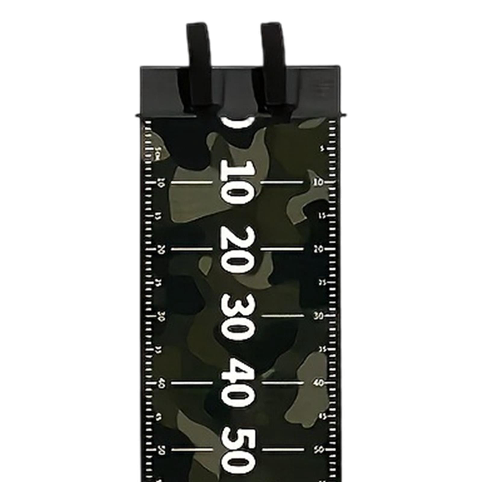 koolsoo Ruler Portable with Bump Board Accurate Saltwater with Scale Length 47 in Measuring Tape for Deck Boat ing Boat 30x120cm
