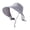 Grey, variant on Audhol Trendy Cotton Sun Hat for Beach Women Summer Big Eaves Shawl Sunscreen Hat Fisherman Fashion Sun Hat Outdoor With Ponytail Hole Hat Ultra Wide Brim Sun Hat Beige One Size