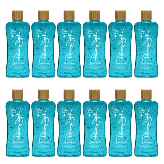 Panama Jack Burn Relief Gel - After Sun Topical Analgesic, Cools & Soothes Sunburns, Insect Bites, Cuts & Scrapes, Contains Aloe and Menthol, 8 FL OZ (Pack of 12)
