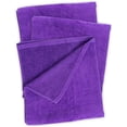 thumbnail image 4 of GREEN LIFESTYLE Terry Loop 3-Pack 30 X 60 Beach Towel, 100% Cotton Towel for Pool, Beach, and Bath (Purple), 4 of 4