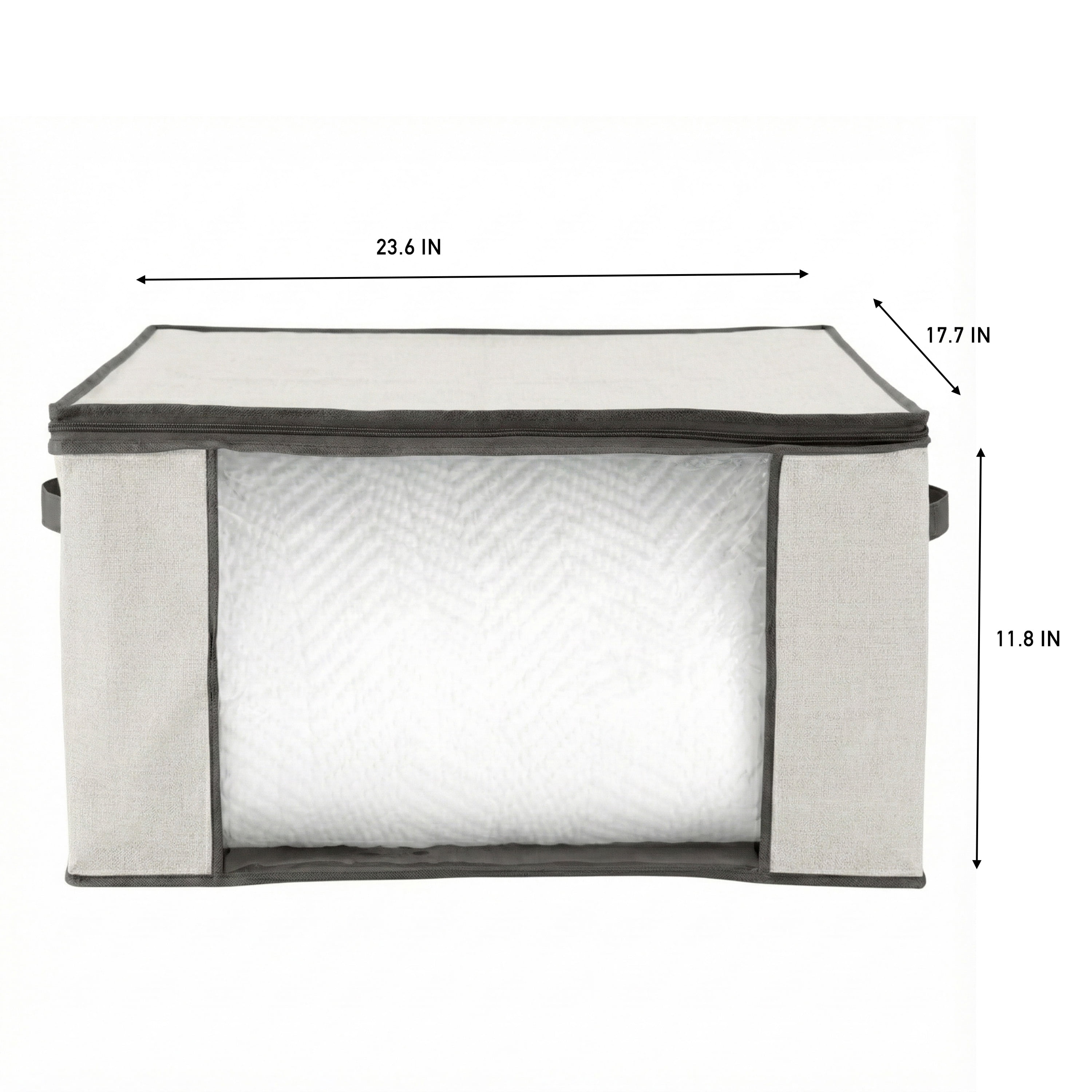 Simplify 2 Pack Jumbo Storage Bags in Cashmere
