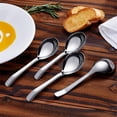 thumbnail image 5 of 7.3 Inches Soup Spoons With Hook Handle, Set Of 4, Perfect For Ramen, Pho, , Dumplings, Noodles, Di, 5 of 5