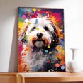 thumbnail image 2 of Cotonde Tulear Dog Art - Watercolor Style Wall, Home or Apartment Decor - Sweet Poster Print Gift for Puppy Lovers, Dog Lovers, Women, Girls, Kids, Baby Room, Nursery, 2 of 5