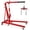 Red, variant on Goldensoil 2 Ton Folding Cherry Picker Shop Crane Hoist Lift, 4000 Lbs Max Weight, Red