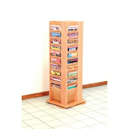Floor Standing Magazine - 40-Magazine Free-Standing Floor Display