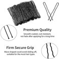 thumbnail image 3 of CCOCC 2026 New Bobby Pins, 50 Count Brown Hair Pins Hairpins with Box for Women Lady Girls Kids Hair Pin Invisible Wave Hairgrip Barrette Hairclip Bulk Hair Accessories, 3 of 6