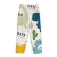 thumbnail image 5 of Bingfone Pajamas For Women,Childish Dinosaur Pajama Pants With Pockets-Medium, 5 of 9