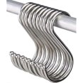 thumbnail image 2 of 10 Pcs S Hooks, 12cm Large S Shaped Hooks Stainless Steel Heavy Duty Utensil Pan Metal S Hook For Hanging At Kitchen Bathroom Bedroom Living Room And, 2 of 4