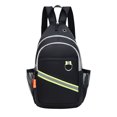 thumbnail image 2 of Fiudx Bolso de Negocios Tipo Bandolera, Multifuncional, Correa Ajustable, Tela Suave, Prácticos Bolsillos con Cremallera, Ideal para Viajes Al Aire Libre, Fitness y Desplazamientos Diarios, 32 X 19 X, 2 of 6
