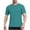 Light Blue, variant on BADHUB Men's Mesh Athletic T-Shirts Lightweight Breathable Shorts Sleeve Basic Tees Moisture Wicking Solid Color Workout Gym T ShirtTops Orange XXXL