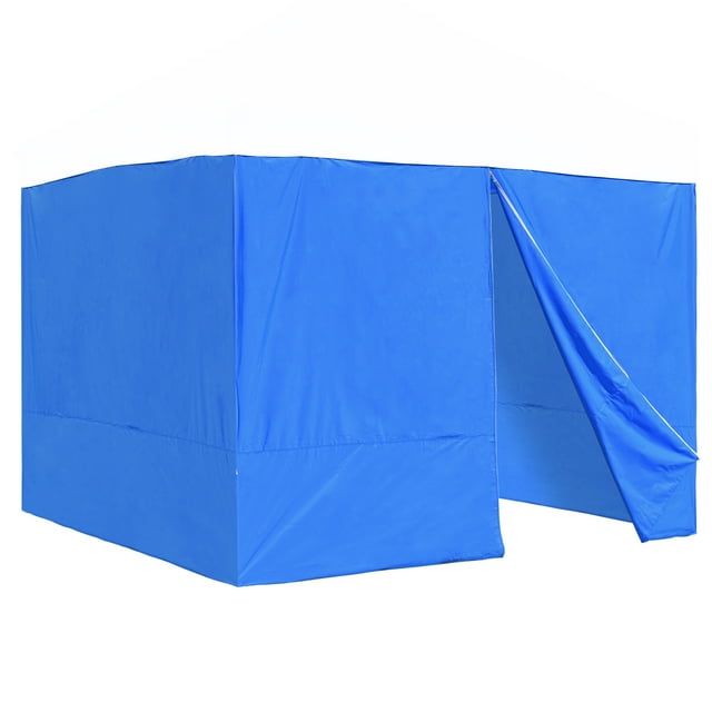 InstaHibit 4 Pack Side Wall for 10x10 Ft EZ Pop Up Canopy Tent UV50+ Zipper Yard