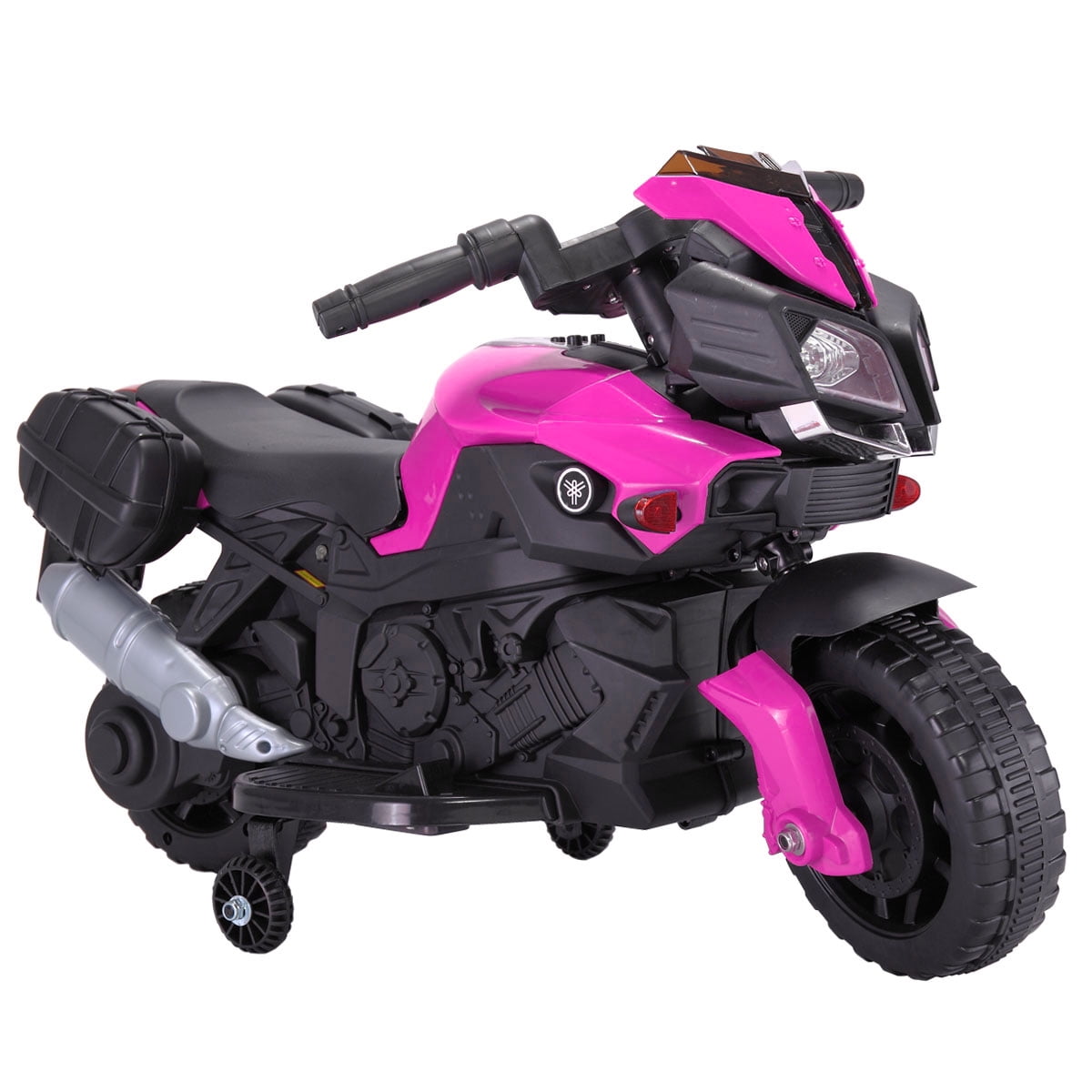 tobbi 6v kids ride on motorcycle car battery powered 4 wheel bicycle electric toy