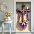 thumbnail image 6 of Tyidzon Easter Door Cover Happy Easter Door Banner Decorations for Spring Easter Holiday Party Decorations, 6 of 8