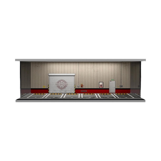 Vitrina organizadora para exhibir modelos de autos a escala 1/64, estilo americano Estilo J
