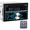 thumbnail image 6 of BOSS Audio Systems 850BRGB Car Audio Stereo System - Double Din, Bluetooth Audio and Calling Head Unit, Aux In, USB, CD Player, Multi Color Illumination, AM/FM Radio Receiver, Hook up to Amplifier, 6 of 11