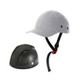 thumbnail image 4 of Gorra de béisbol, ligera, elegante, para hombre, con visera y absorción de impactos. Gris, 4 of 8