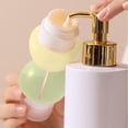 thumbnail image 4 of Double Headed Travel Bottle with Dual Compartments, Leak-Proof Plastic Cosmetic Dispenser, Portable 15cm Refillable Shower Gel and Shampoo Container, Multicolor, 4 of 6