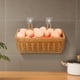 thumbnail image 2 of Cesta colgante de pared, cesta de ajo y jengibre, cesta de almacenamiento de frutas, decoración de cesta de flores colgante, 2 of 5