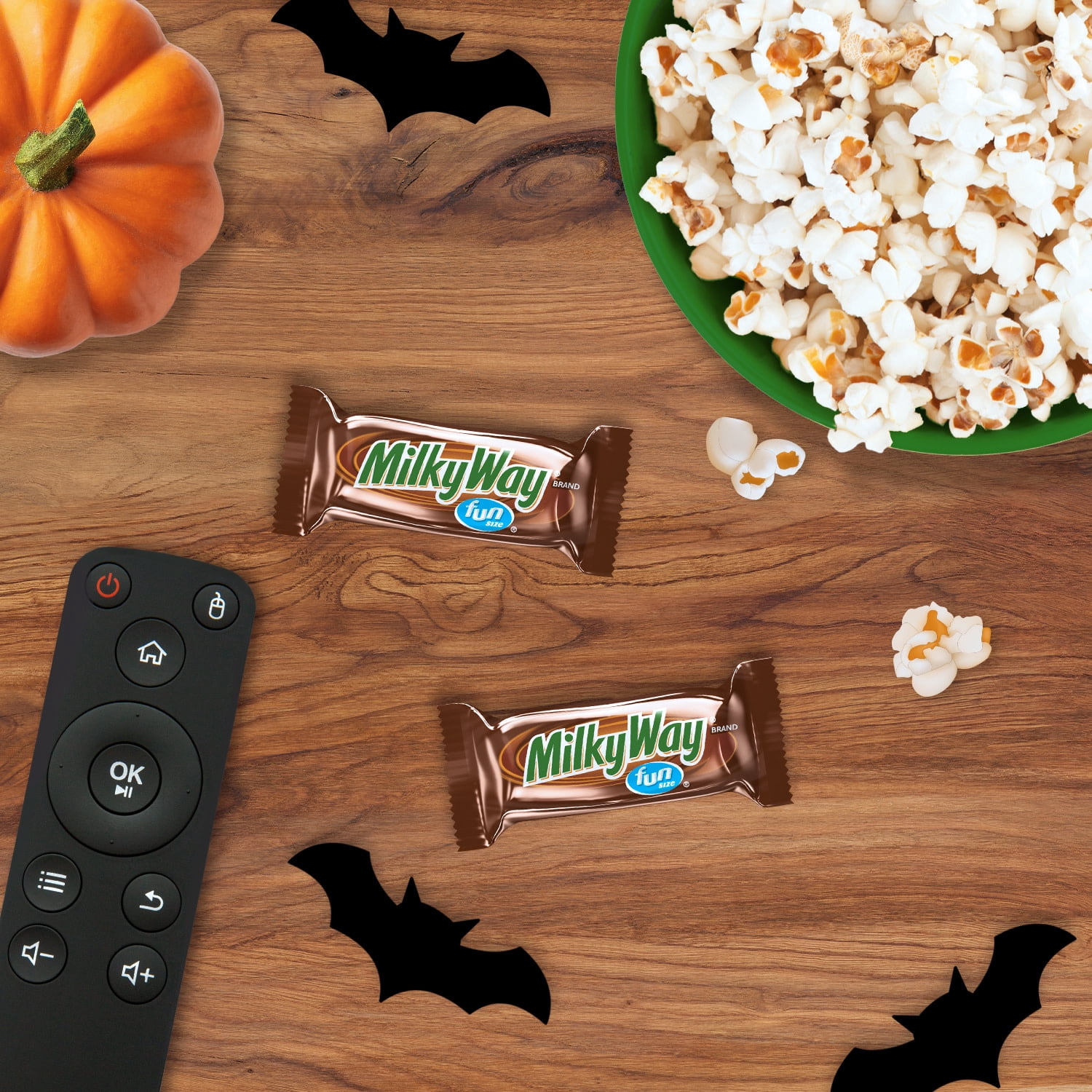 (2 pack) Milky Way Fun Size Halloween Chocolate Candy Bars - 10.65oz Bag
