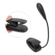 thumbnail image 5 of Clip De Lectura En Luz Negro 9 Niveles 7 Lámparas Plegable Flexible Cuello De Cisne USB Recargable LED Clip Lámpara De Lectura De Mesa, 5 of 7