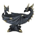 thumbnail image 6 of Ebros Double Dragons Decorative Jewelry Potpourri Fruits Bowl Figurine 12"W, 6 of 10