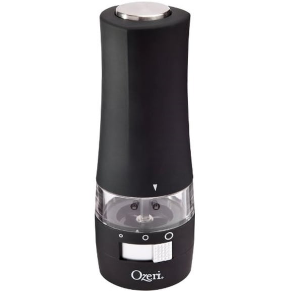 Ozeri Savore Soft Touch Electric Pepper Mill and Grinder