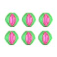 thumbnail image 1 of Bolas Nailon para Limpieza Pelusas Atrapapelusas Artículos Domésticos Color Rosa 6 Uds., 1 of 9
