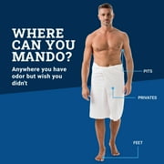 Mando Whole Body Deodorant - Men’s Aluminum-Free Smooth Solid Stick Deodorant - Pro Sport - 2.65oz