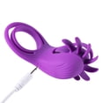 thumbnail image 4 of Roxy - Multi-Function Vibrating Ring and Sensory Stimulator - Purple, 4 of 6