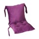 thumbnail image 5 of Cojín para silla, alfombrilla para silla con respaldo, almohadilla decorativa cómoda y ligera para Púrpura, 5 of 9
