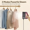 thumbnail image 3 of Smart Steam Iron,1200W Turbocharged Garment Steamer w/ 3 Steam & 3 Dry Modes, Auto-Off, Non Stick Soleplate for Home, Hotel, 3 of 8