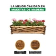 thumbnail image 3 of Maceta de madera jardinera Hanlob tipo pino, 3 of 7