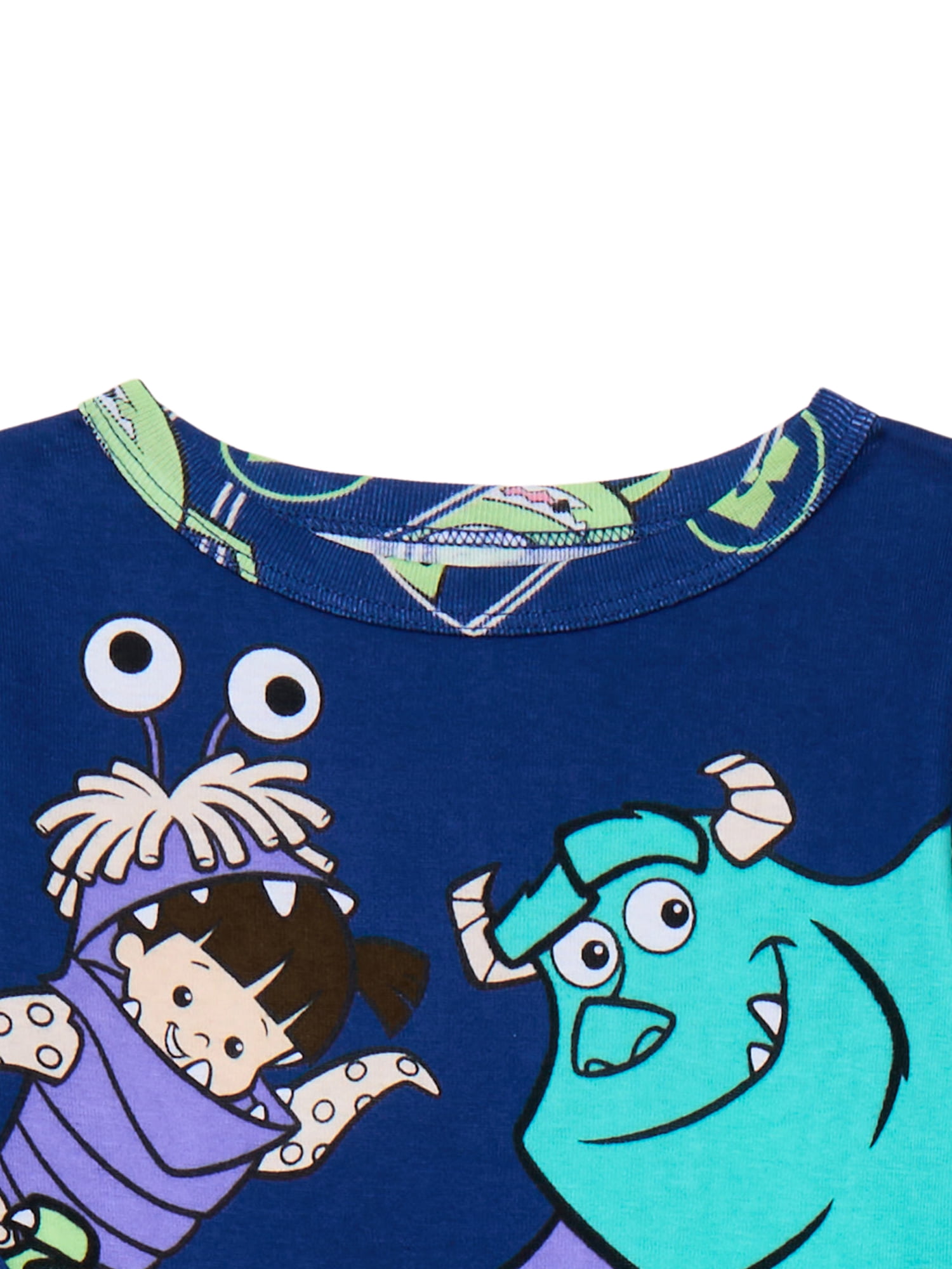 Monsters Inc Toddler Long Sleeve Top and Pants Pajama Set, 2-Piece, Sizes 12M-5T
