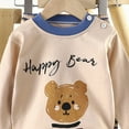 thumbnail image 5 of Toddler Boy Girls Clothes Kids Long SleeveT-Shirt and Elastic Prints Outfit 2 Piece Sweatsuit Set Cartoon Print 2PCS Set kids Winter Outfit 2PC Long Sleeve Pajamas Set 3 6 9 12 18 24 Months 2T 3T, 5 of 5