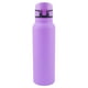 thumbnail image 1 of Termo Doble Pared Acero Inoxidable con Popote de Silicón, Tapa Apertura Push Up y Agarradera, 750 ml Lila, 1 of 4