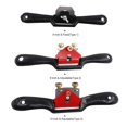 thumbnail image 2 of 9 Inch Adjustable Spokeshave with Flat Base Hand Planer Cutting Edge Metal Blade Wood Working Hand Tool for Wood Craft Spoke Shave Woodworking, 2 of 5