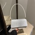 thumbnail image 1 of Bolso Hombro Mujeres Cool Girl Gir PU Cuero Textura Correo Cuadrado Pequeño Decha Bag Rojo, 1 of 9