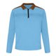 thumbnail image 4 of Sudadera sin capucha para hombre, informal, de color liso, con tejido sin capucha, para mantener el calor, con capucha, de manga larga, de poliéster, 4 of 5