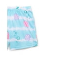thumbnail image 3 of Little Mermaid Ariel Girls Graphic Tee and Tie Dye Shorts Sleep Set, Sizes 4-12, 3 of 3