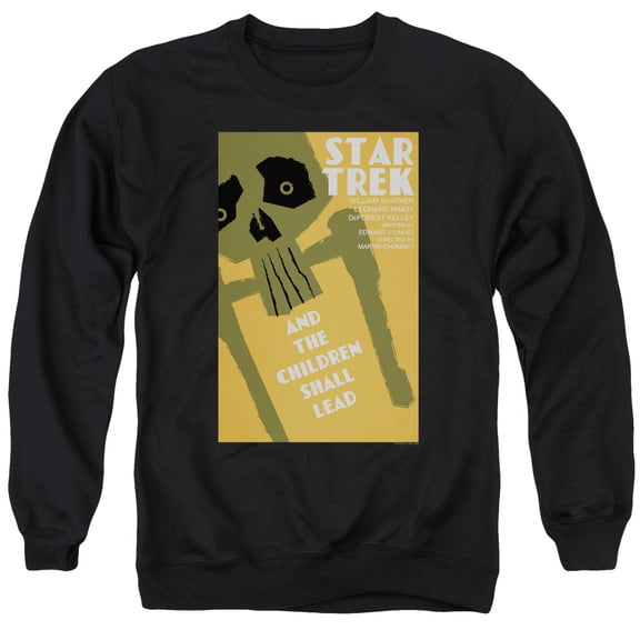 Star Trek Tos Episode 59 Adult Crewneck Sweatshirt Black