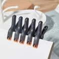 thumbnail image 6 of 30 pc Plastic Nylon Spring Clamps Clip Jaw Opening DIY Woodworking Tools Black 6.5x5.6x0.8cm, 6 of 6