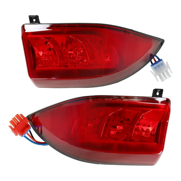 LABLT 2X LED Red Tail Light Rear Light 12V 3 Wires Tail Light kit Replacement for Club Car Precedent 2004-up