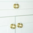 thumbnail image 5 of Grandeur Circ-Brass-Knob-Geo Circulaire 1-3/8” Solid Brass Stepped Mushroom Cabinet Knob -, 5 of 7