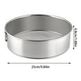 thumbnail image 2 of Stainless Steel Flour Sieve Fine Mesh Sieve 304 Stainless Steel Flour Sieve Baking Filter Circular Powder Sieve, 2 of 4