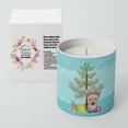thumbnail image 2 of Carolines Treasures BB1604CDL 3.75 x 3.25 in. Unisex Christmas Tree & Yorkie Puppy 10 oz Decorative Soy Candle, 2 of 5