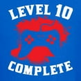 thumbnail image 3 of CafePress - Level 10 Complete 10Th Birthday T Shirt - Dark T-Shirt Kids XS-XL, 3 of 4