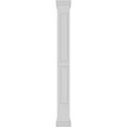 thumbnail image 3 of Ekena Millwork 8"W x 9'H Craftsman Classic Square Non-Tapered, Double Raised Panel PVC Column Kit, Prairie Capital & Prairie Base, 3 of 9