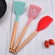 thumbnail image 4 of mango de madera colorido determinado del silicón de los utensilios de cocina 12pcs que cocina el sistema del utensilio de cocina colorido, 4 of 5